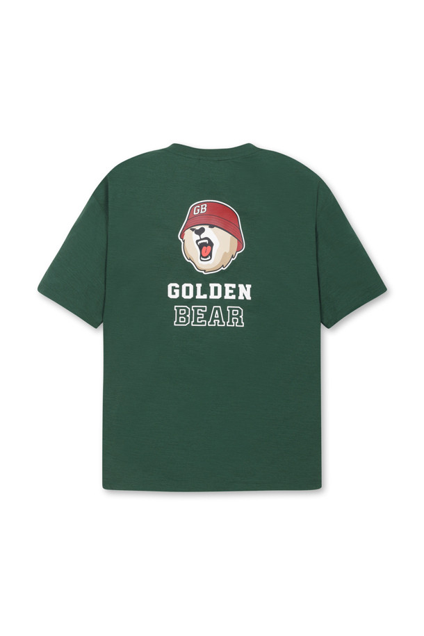 Golden Bear - 반팔티셔츠 - (UNI) SORONA Printed Back T-shirt