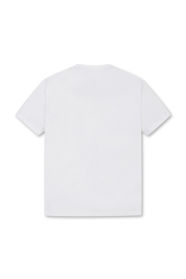 Golden Bear - 반팔티셔츠 - (UNI) Card Motif Applique T-shirt