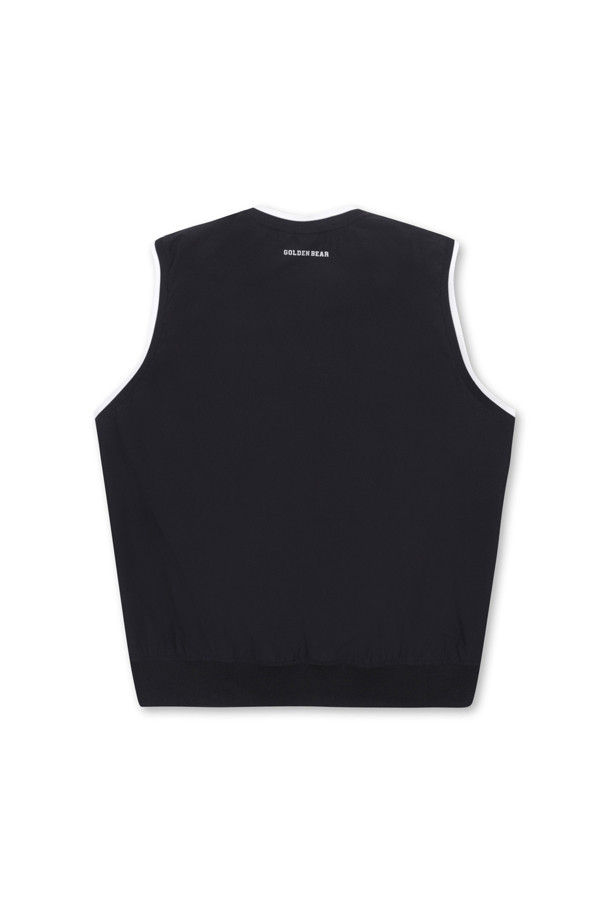 Golden Bear - 베스트 - V Neck Woven Vest