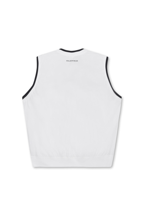 Golden Bear - 베스트 - V Neck Woven Vest