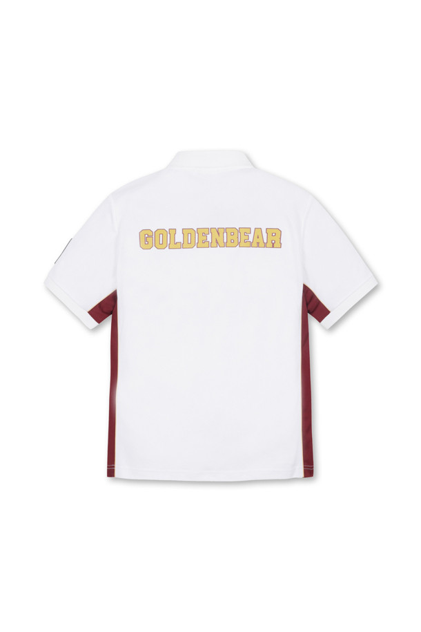 Golden Bear - 반소매 티셔츠 - (WOMEN) Solid Mesh Polo Shirt					 					 					