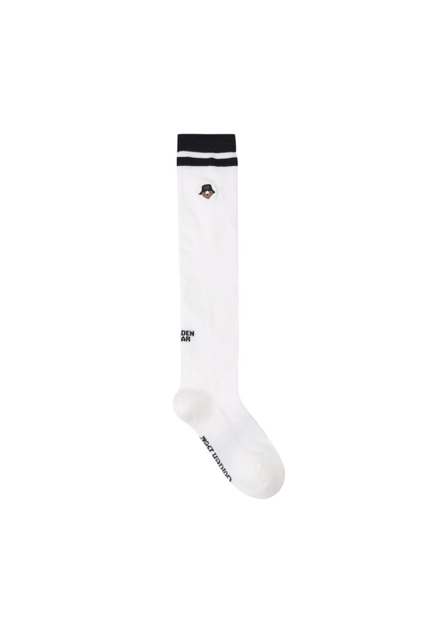 Golden Bear - 양말 - (Women's) Color Tipping Bucket Bear Knee Socks