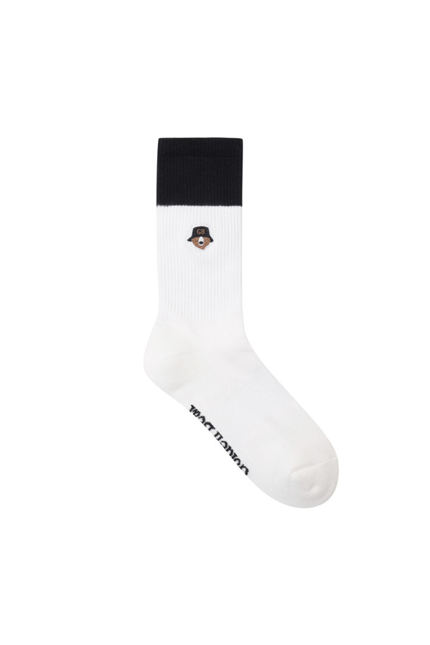 Golden Bear - 양말 - (WOMEN) ColorBlock Mid Socks