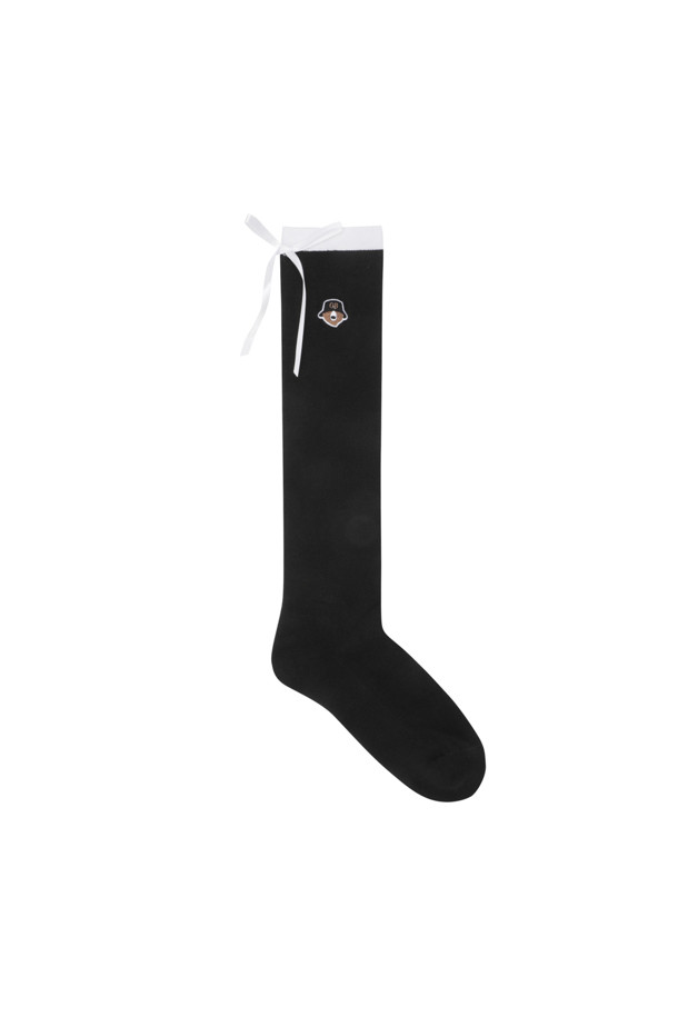 Golden Bear - 양말 - (Women's) Ribbon Tie Knee Socks