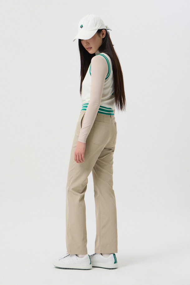 Golden Bear - 롱/미디팬츠 - (WOMEN) Semi-Bootcut Pants