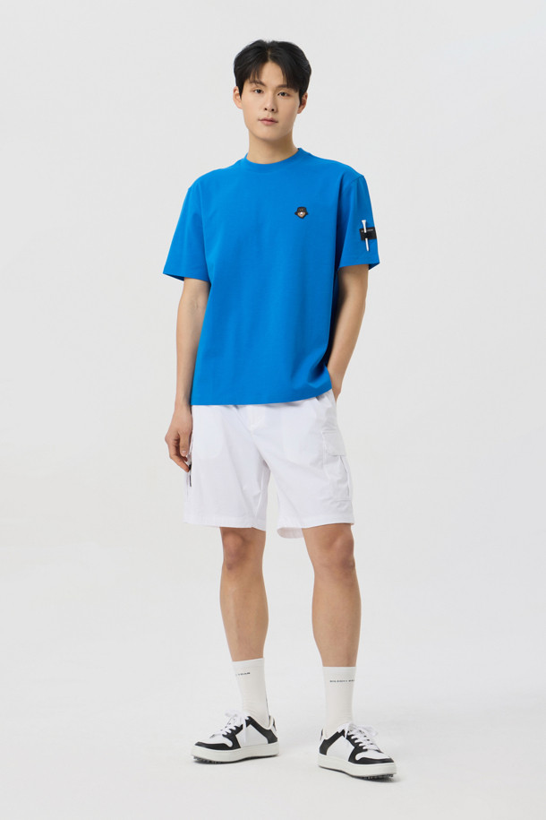 Golden Bear - 하프팬츠 - Stretchable Woven Cargo Shorts