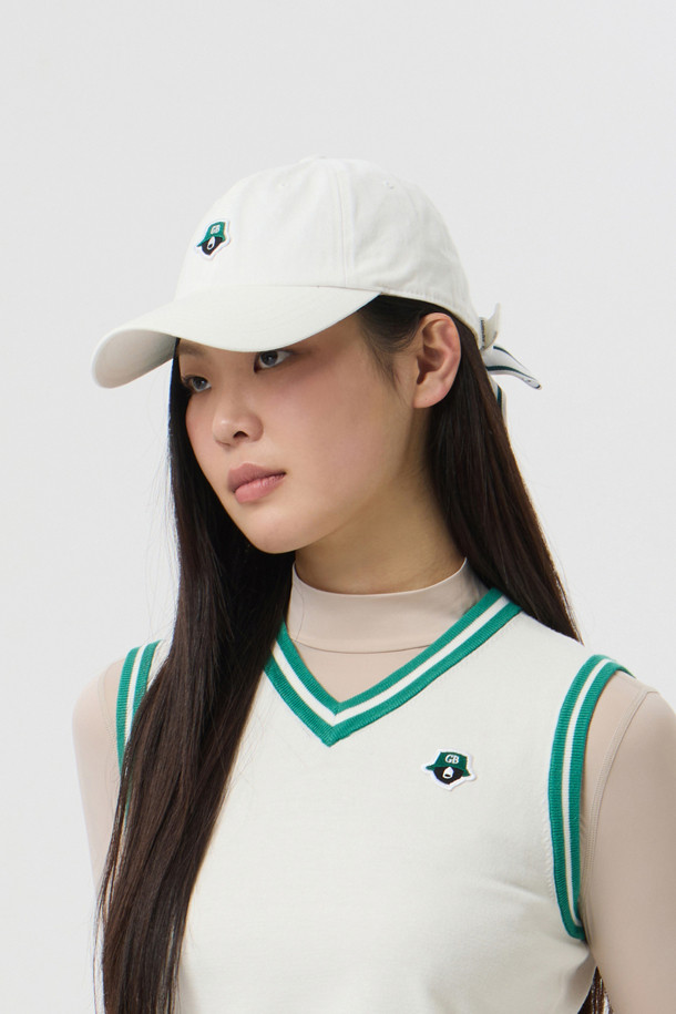 Golden Bear - 모자 - (WOMEN) Ribbon Tail Ball Cap