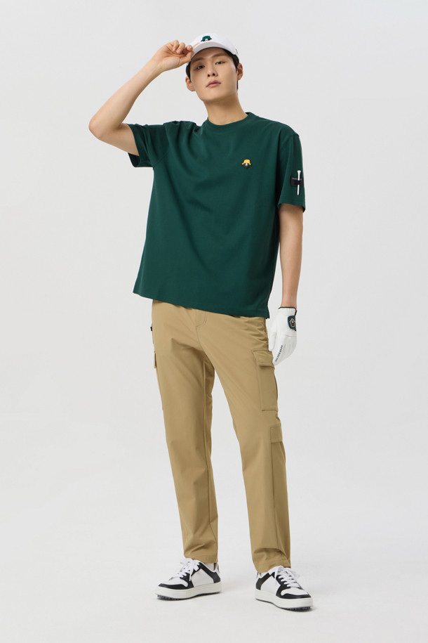 Golden Bear - 반팔티셔츠 - (UNI) Essentail Color T-shirt