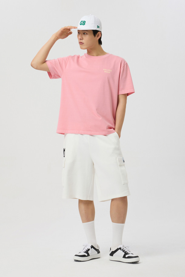 Golden Bear - 하프팬츠 - Double Face Pique Shorts					 					 					