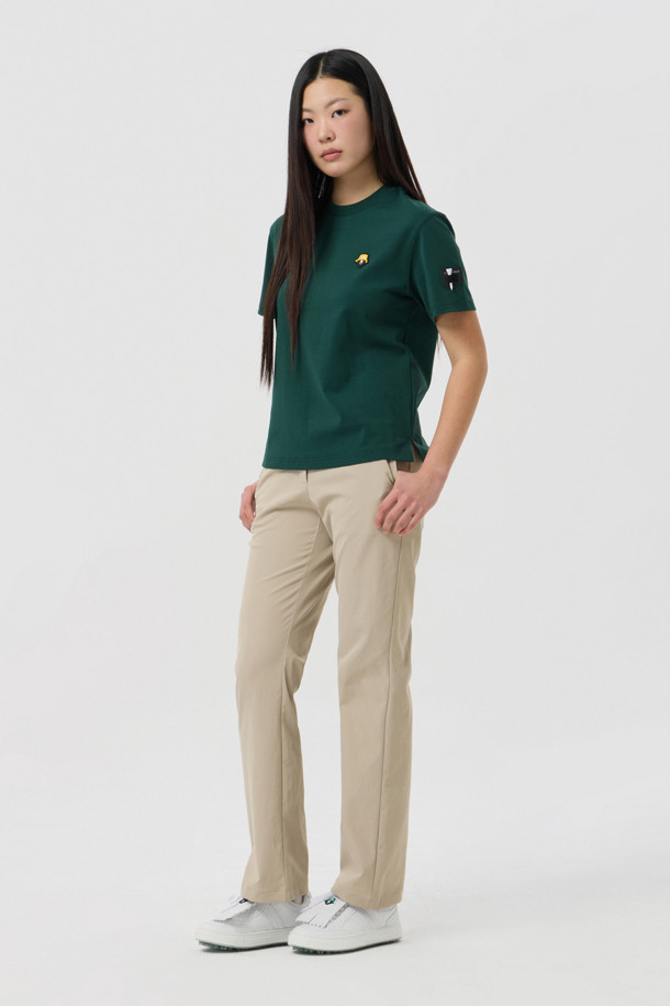 Golden Bear - 롱/미디팬츠 - (WOMEN) Semi-Bootcut Pants