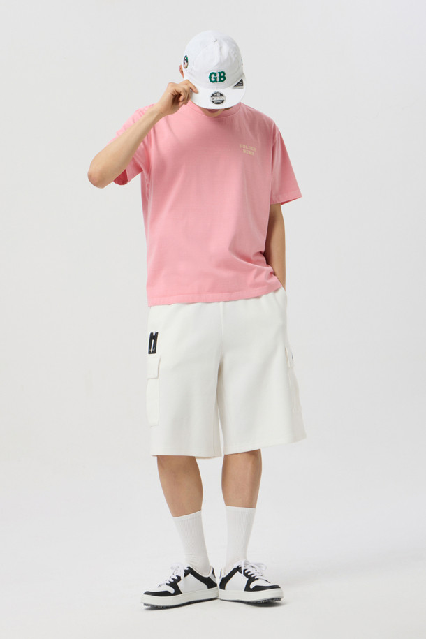 Golden Bear - 하프팬츠 - Double Face Pique Shorts					 					 					