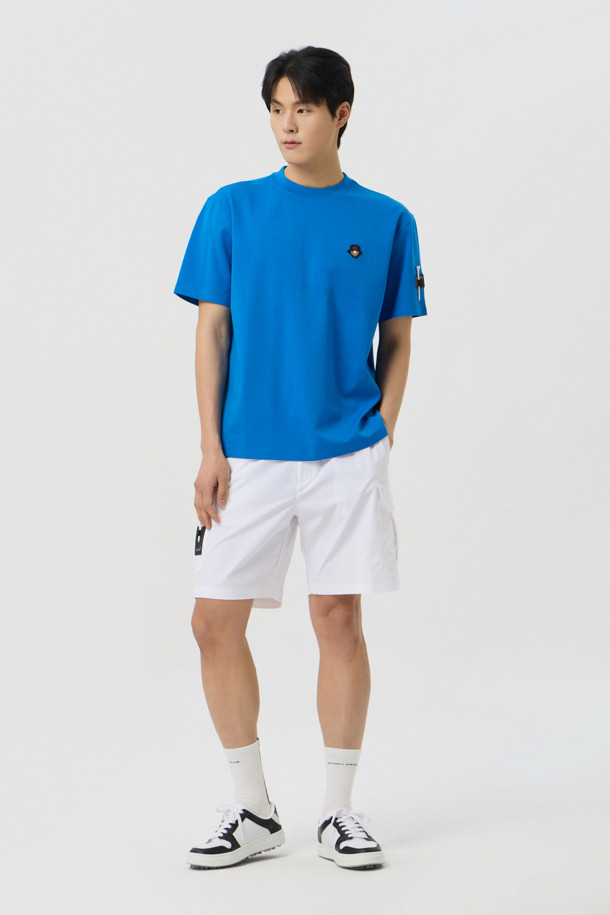 Golden Bear - 하프팬츠 - Stretchable Woven Cargo Shorts