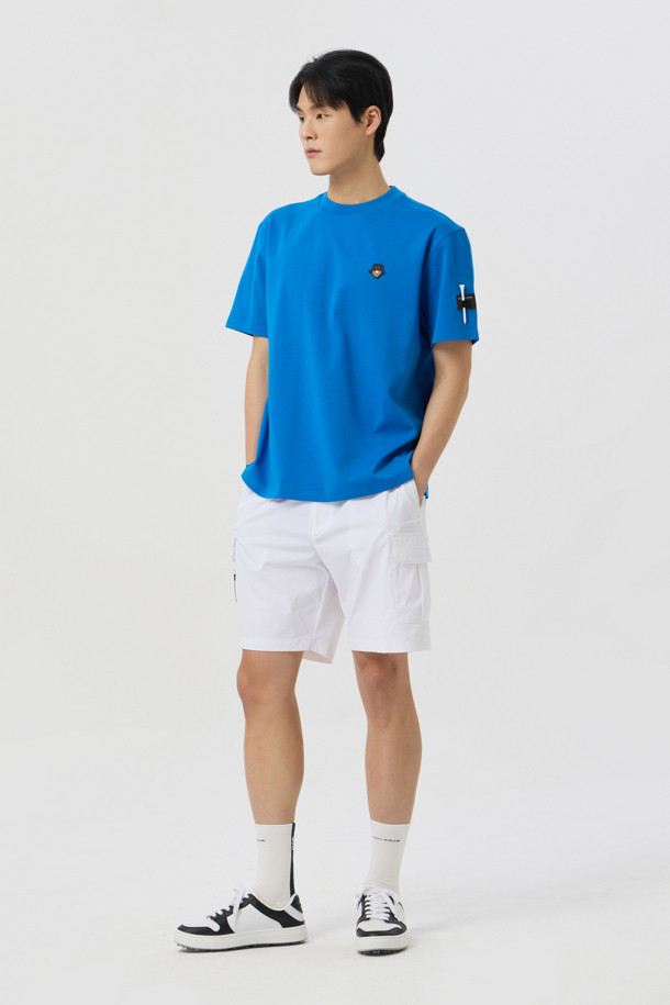 Golden Bear - 하프팬츠 - Stretchable Woven Cargo Shorts