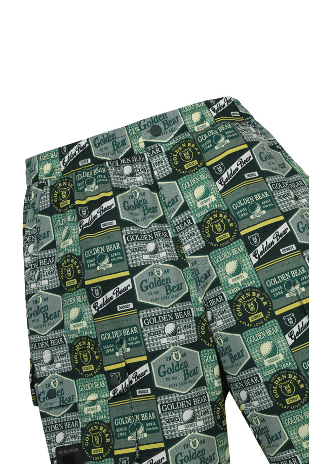 Golden Bear - 하프팬츠 - (UNI) All-Over Printed Shorts					 					 					