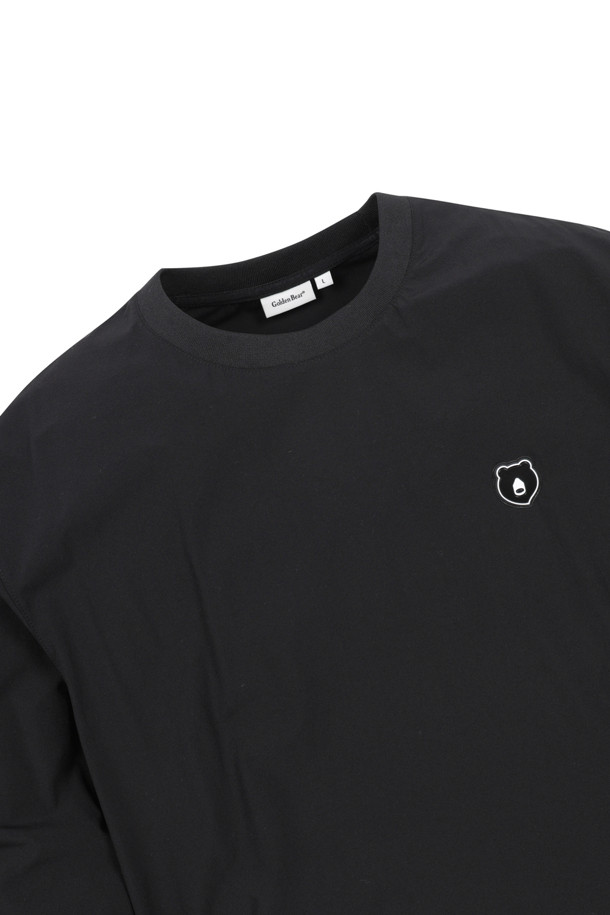 Golden Bear - 긴팔 상의 - Stretchable Woven Long Sleeves Sweatshirt