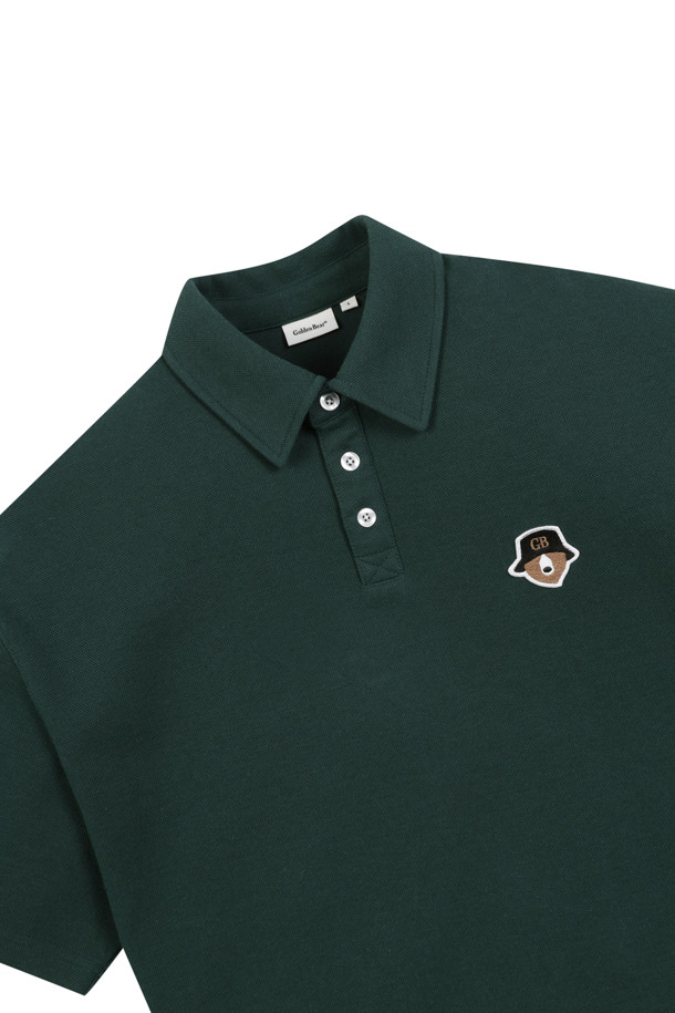 Golden Bear - 반팔티셔츠 - 1/2 Sleeves Polo Collar Sweatshirt					 					 					