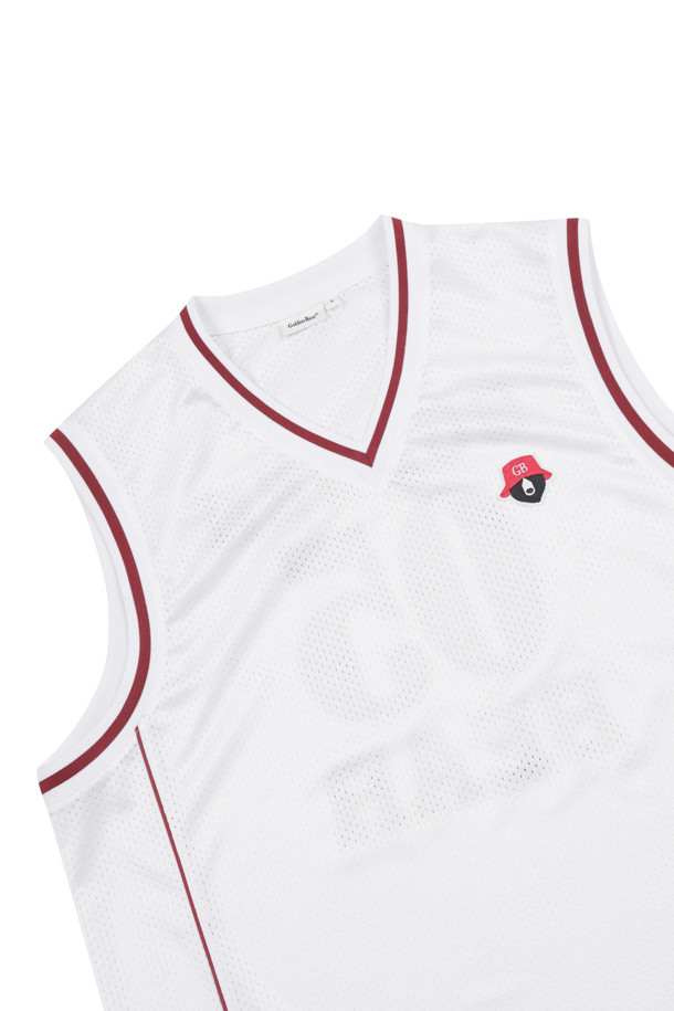 Golden Bear - 반팔티셔츠 - (UNI) Printed Back Mesh Sleeveless					 					 					