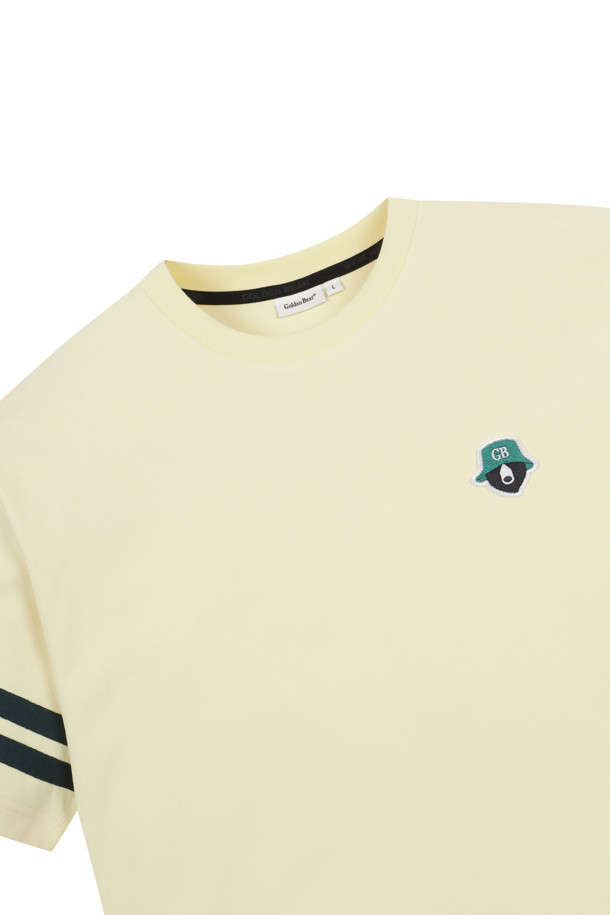 Golden Bear - 반팔티셔츠 - (UNI) Printed Back Lined Sleeves T-shirt				 					 					