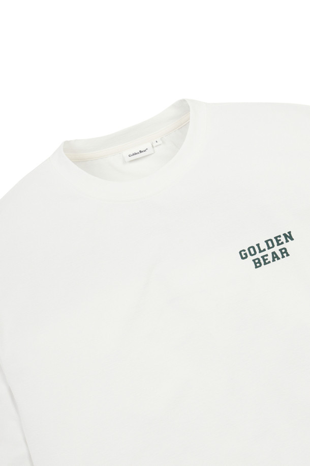 Golden Bear - 반팔티셔츠 - (UNI) SORONA Card Motif Printed Back T-shirt