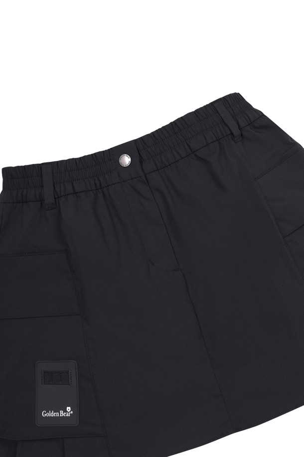 Golden Bear - 미니스커트 - (WOMEN) Side-Pleated Cargo Culottes