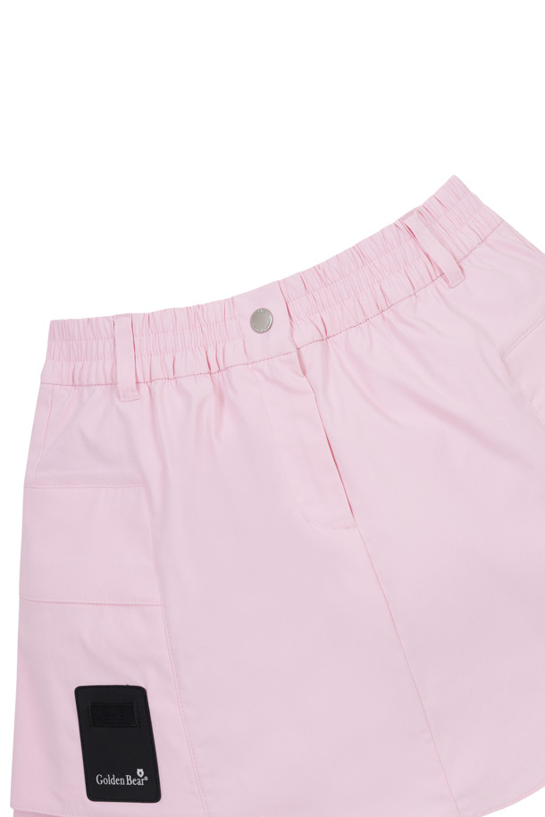 Golden Bear - 미니스커트 - (WOMEN) Side-Pleated Cargo Culottes