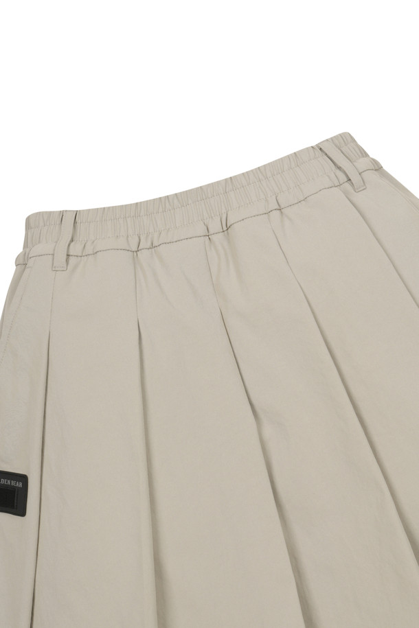 Golden Bear - 쇼트팬츠 - (WOMEN) Pleats Wrap Shorts					 					 					