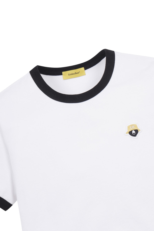 Golden Bear - 반소매 티셔츠 - (WOMEN) Ringer Short-Sleeve Round T-Shirt