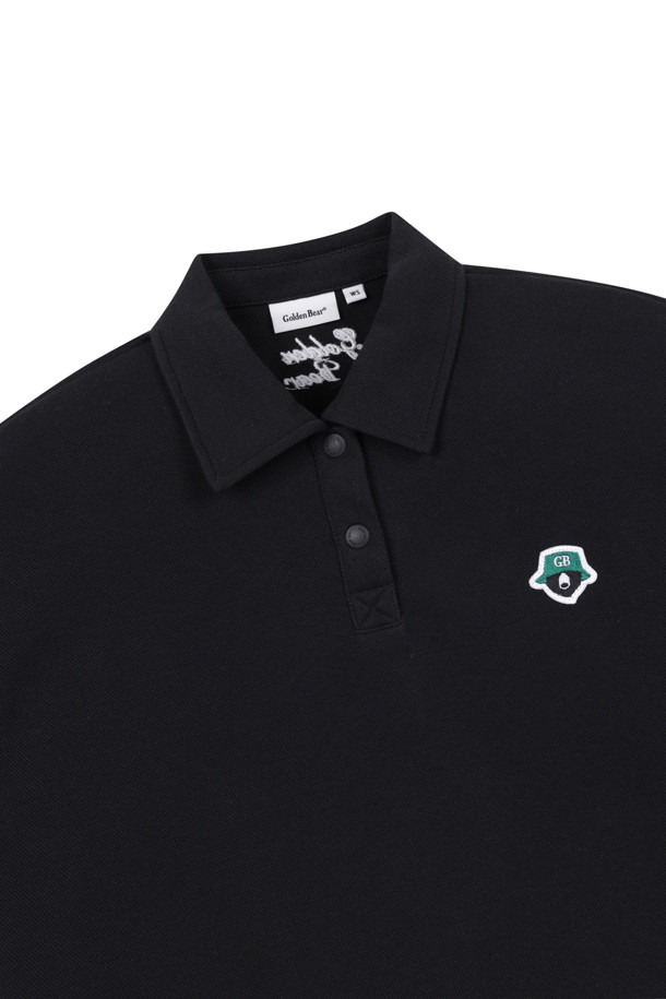 Golden Bear - 반소매 티셔츠 - (WOMEN) Borderline Sleeve Pique Polo Shirt