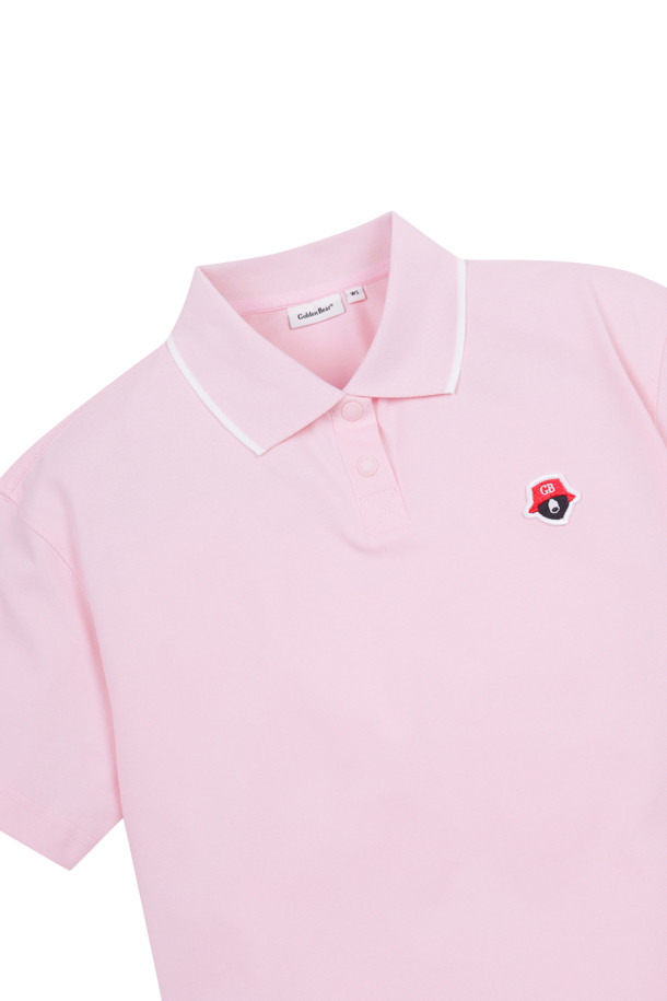 Golden Bear - 반소매 티셔츠 - (WOMEN) Basic Sleeve Polo Shirt					 					 					