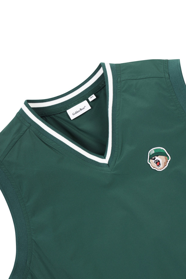 Golden Bear - 베스트 - (WOMEN) V-neck Logo Vest