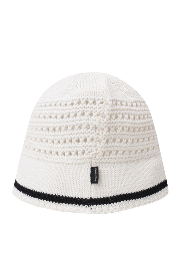 Golden Bear - 모자 - (WOMEN) Crochet Essential Bucket Hat