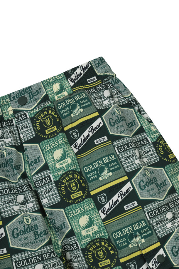 Golden Bear - 하프팬츠 - (UNI) All-Over Printed Shorts					 					 					