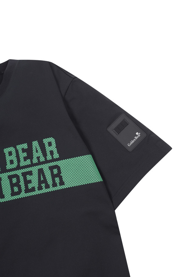 Golden Bear - 반팔티셔츠 - Chest Border Line Crewneck T-shirt				 					 					