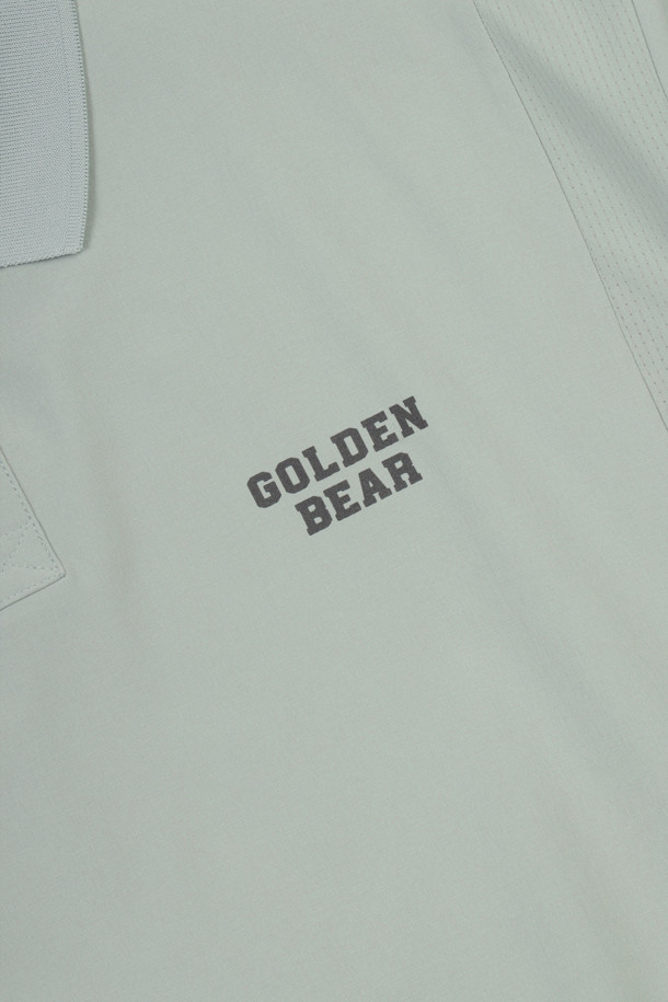 Golden Bear - 반팔티셔츠 - Airdot Collar T-shirt