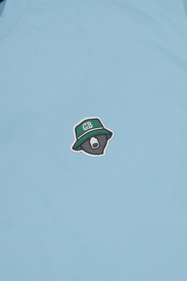 Golden Bear - 반팔티셔츠 - (UNI) Contrast Line Printed Crewneck T-shirt