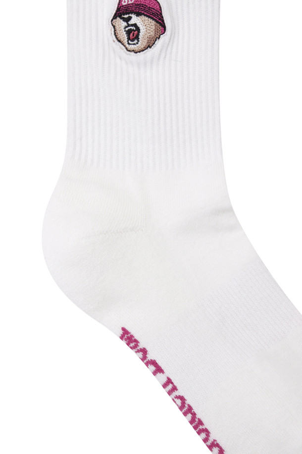 Golden Bear - 양말 - (WOMEN) ColorBlock Mid Socks