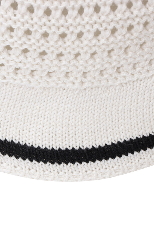 Golden Bear - 모자 - (WOMEN) Crochet Essential Bucket Hat