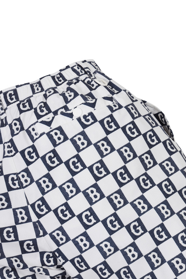 Golden Bear - 하프팬츠 - Checker Board Patterned Shorts