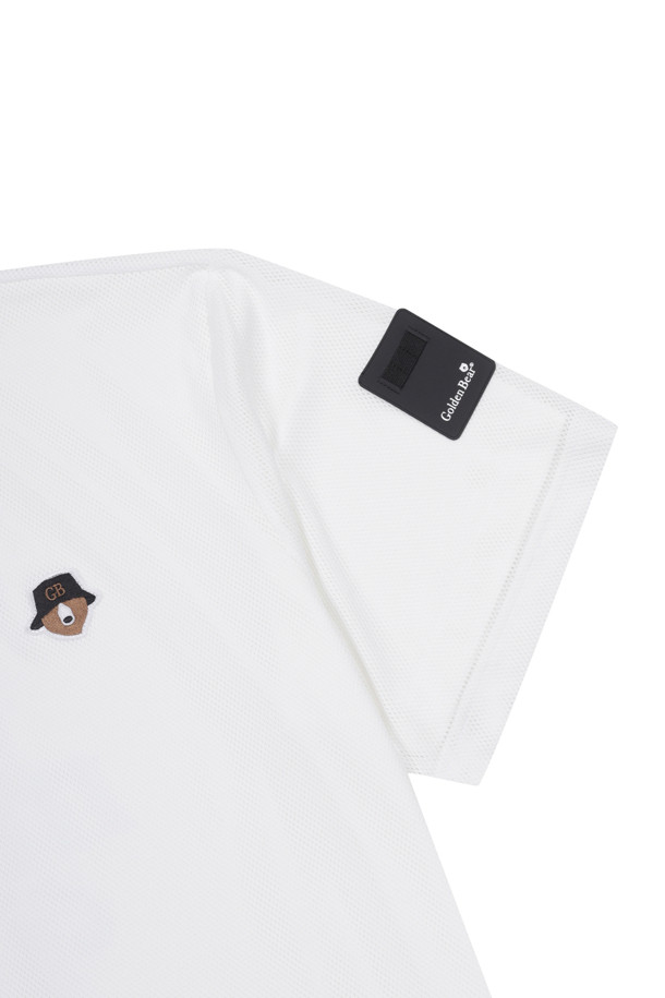 Golden Bear - 반팔티셔츠 - Mesh Layered T-shirt