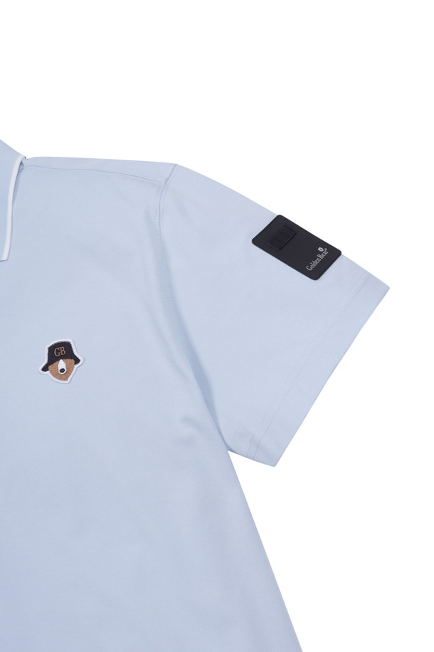 Golden Bear - 반팔티셔츠 - Essential Collar Pique T-shirt				 					 					