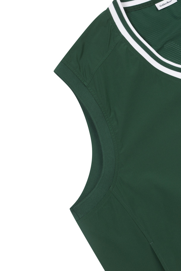 Golden Bear - 베스트 - Color Block V Neck Vest