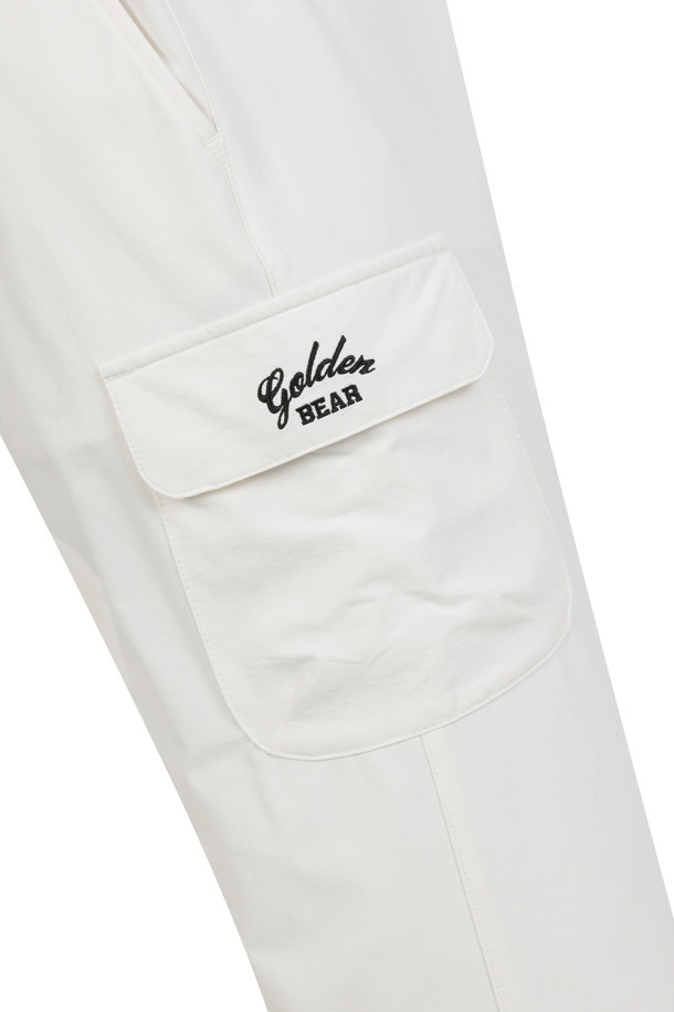 Golden Bear - 롱/미디팬츠 - (WOMEN) Flap Cargo Pocket Jogger Pants