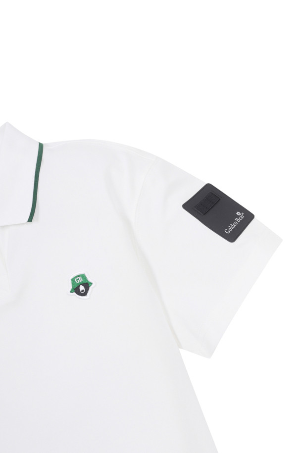 Golden Bear - 반소매 티셔츠 - (WOMEN) Basic Sleeve Polo Shirt					 					 					