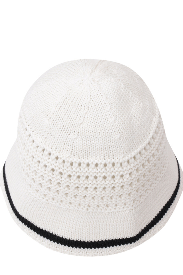 Golden Bear - 모자 - (WOMEN) Crochet Essential Bucket Hat