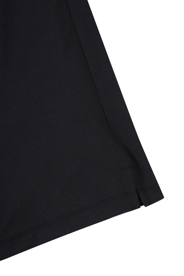 Golden Bear - 반팔티셔츠 - (UNI) Button Down Solid Collar T-shirt