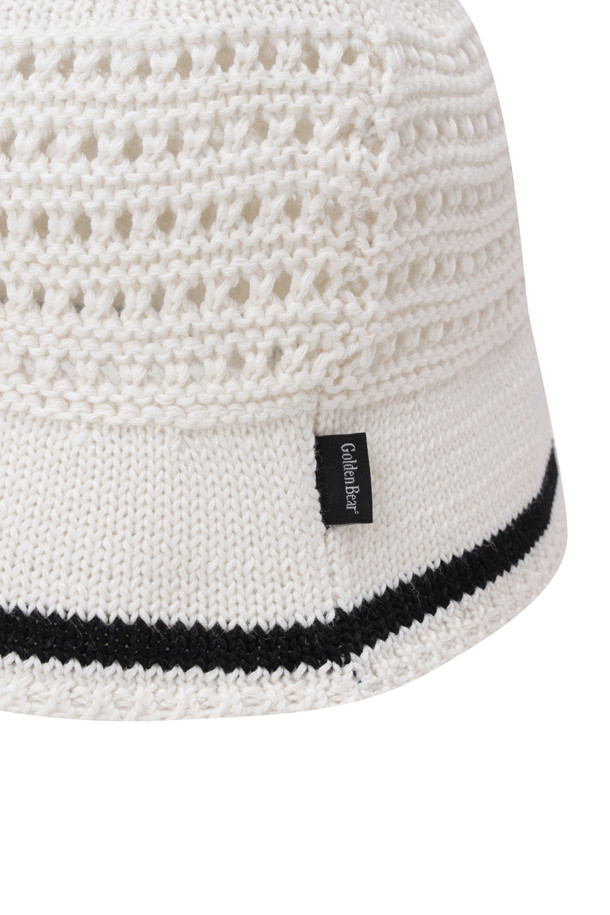 Golden Bear - 모자 - (WOMEN) Crochet Essential Bucket Hat