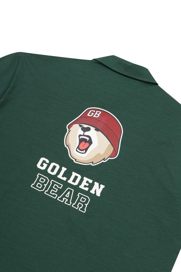 Golden Bear - 반팔티셔츠 - (UNI) SORONA Printed Back Polo T-shirt