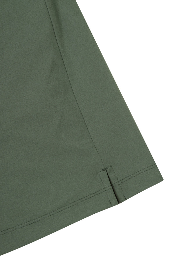 Golden Bear - 반팔티셔츠 - (UNI) Contrast Line Printed Crewneck T-shirt
