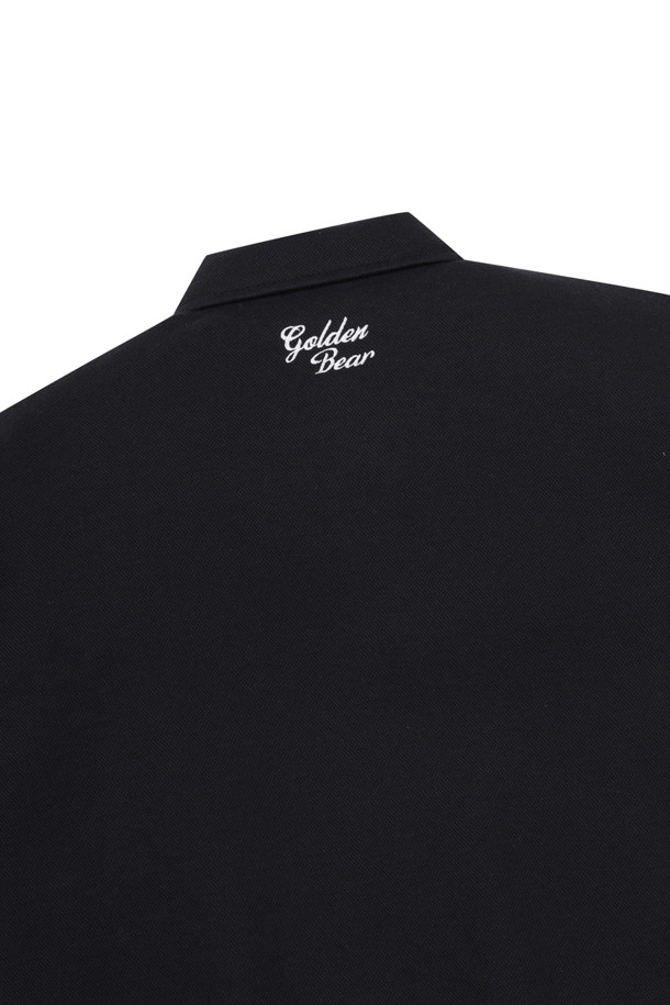 Golden Bear - 반소매 티셔츠 - (WOMEN) Borderline Sleeve Pique Polo Shirt