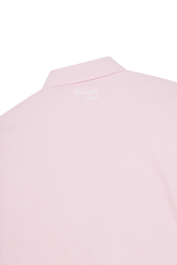 Golden Bear - 반소매 티셔츠 - (WOMEN) Borderline Sleeve Pique Polo Shirt